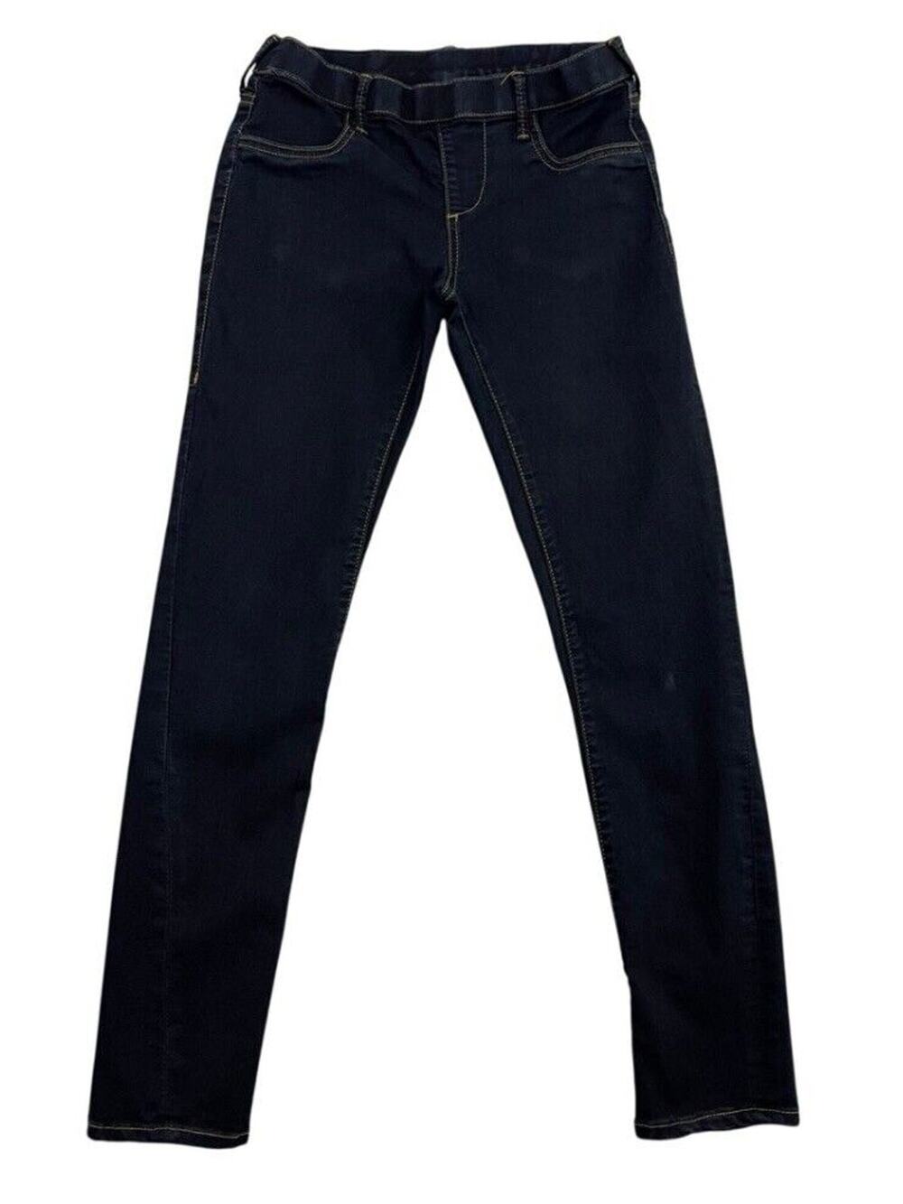True Religion‎ Casey Leggings Youth Girls Large Blue Pull On Pants Dark Wash